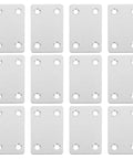 Flat Corner Brackets Set For Furniture And Shelves, Stainless Steel Mending Plates, Built To Last Heavy Duty Shelf Support