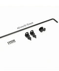 Heavy Duty Drop Rod Bolt Gate Latch With Beefy Guide Brackets And Bent Control Handle Lowers Straight Into The Ground with accessories