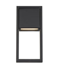 Archetype 12 Inch LED Indoor And Outdoor Wall Light With Up And Down Light Black Aluminum Fixture 120V AC LED Technology No Driver Required