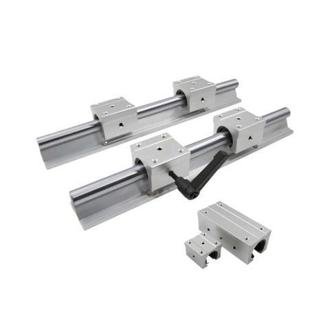 Killer Precision Linear Guide Rail Kit With Smooth SBR20 Guides For Your CNC Or 3D Printer Setup Offering Stable Low Noise Motion
