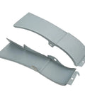 Metal Mudguard Repair Panel Kit Pair Left Right High Accuracy Heavy Duty Go To Auto Body Repair Sheet Set For Restoring Damaged Side Mudguards And Fixing Rust Holes Dents And Corrosion, pair of gray steel panels