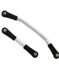 Beefy Stainless Steel Steering Link With Plastic Rod Ends For 1 24 RC Crawler Axial SCX24 C10 Deadbolt JLU Gladiator Dodge Power Wagon Bronco Silver Upgrade