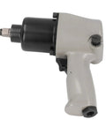 Heavy Duty Pneumatic Impact Wrench With 1/4 Inch Square Drive And Aluminum Casing Serving Up Beast Mode Torque From 34 To 410 Nm for auto service.