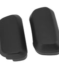 Durable Aramox Car Side Step End Caps Fit 2PC Assists For 1500 2500 3500 Cab Trucks 68193113AA Replacement Kit With Screws Perfect Fix, black