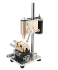 Mini Benchtop Drill Press With Precision Variable Speed Control For Watch Repair And Removing Broken Screws Featuring 4500 RPM Adjustment.