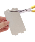 Cutting Six Pack Microwave Heat Insulation Pads Mica Sheet Covers For Waveguide Crisper Liners For Microwaves Easy To Cut And Install