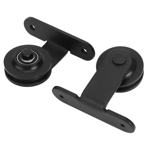Beefy Heavy Duty Sliding Door Rail Kit With Hardware For Barn Doors And Greenhouses Carbon Steel Track System parts
