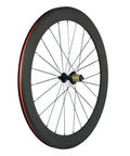 Carbon 700c Clincher Wheelset For Road Bikes, 23mm Rim Width, Depths 38 50 60 88mm, Shimano 8 9 10 11 Compatible, V Brake Ready