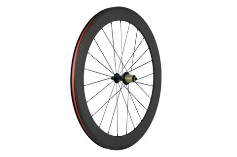Carbon 700c Clincher Wheelset For Road Bikes, 23mm Rim Width, Depths 38 50 60 88mm, Shimano 8 9 10 11 Compatible, V Brake Ready
