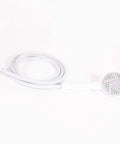 Large 3.5 Inch Shower Head With Extra Long 84 Inch Hose, Pause Function, WaterSense Certified Handheld Shower Sprayer with Oversized Spray Head, White