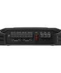 Rear view of Alpine S A32F 4 Channel Class D Digital Car Amplifier showing speaker connections and power inputs