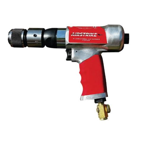 Bi-Directional Pneumatic Air Hammer Delivers 3000 BPM For Demolition And Pulling, Heavy-Duty Precision Tool With.401 Shank