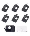 Six Pack Plastic Arrow Rest For Recurve Bow Black Self Adhesive Arrow Rest For Target Practice Hunting And Precision Shooting
