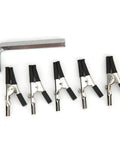 Five rotatable clips for the 3X LED Magnifying Table Clamp Helping Hand with Flexible Arm Soldering Station