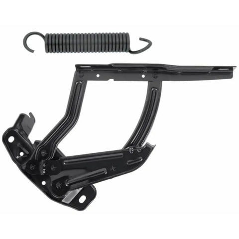 Hood Hinge Set With Spring Assembly For Left Driver And Right Passenger 2 Piece Drop In Replacement Fits Classic Chevy Bel Air