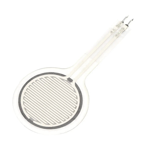 Thin Film Force Sensitive Resistor Pressure Sensor, Ultra Flexible No Fuss Lightweight Detection Module for Smart Home and Car Tech Electronics, High Sensitivity, Sub 10ms Response for Real Time Feedback, round film sensor with leads