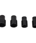 5 Piece Twist Socket Set With Beefy Locking Wheel Nut Remover, Half Inch Drive Includes 17mm 19mm 21mm 22mm Sockets