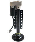 Beefy 5000 Lb Fifth Wheel RV Right Leg Jack For Ground Control 3.0 Automatic Leveling System with motor, black, standing position.