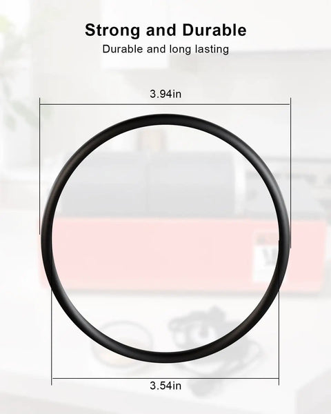 10 Piece Drive Belt Replacement Kit For Power Tools And Machines Elastic Rubber Belts With Stable Tension For Smooth Transmission No Slippage Durable Set For Home DIY And Pro Use, black 3.94 x 3.54 in belt
