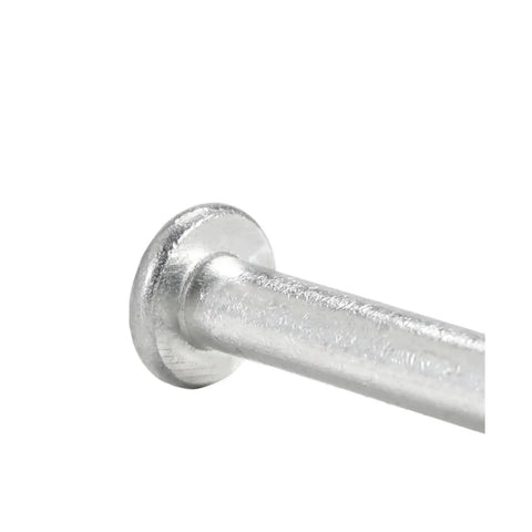 Straight Up Aluminum Solid Rivets Set With Flat Heads And Compatible Punch Tool For Marine Woodworking And Hella Tough Outdoor Builds Built Different And Super Long Lasting Rust Resistant