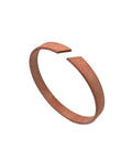 Angled side view of copper-colored hydraulic piston bearing ring for waterjet cutter, part no. 05117940