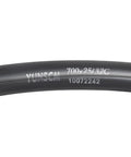 Close-up of Two Pack 700C Bike Tubes With Presta Valve 48mm Premium Butyl Rubber, size 700x25/32C marking visible.