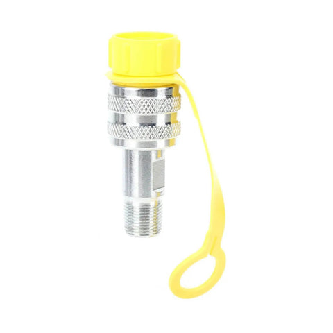 Heavy Duty Hydraulic Quick Connect Couplers ZG3/8 Plated Male Female Adapter Kit Built Like A Tank For 70Mpa Shop Press Gear And Reliable Zero Leak Hose Fittings
