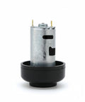 Heavy Duty Micro DC 390 High Speed Electric Motor For Vacuum Cleaner Upgrade compact metal assembly with black housing