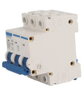 Three Pole 63 Amp Miniature Circuit Breaker For 220 To 380V AC 4500A Breaking Capacity Built Tough DIN Rail Mounted RCCB DZ47 63