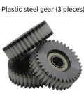 Motor Gear Clutch Kit For Electric Bikes Three Piece 36T Nylon Gear With Bearing Clutch Forged Steel Teeth Durable Wheel Hub