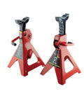 Reliable 2 Ton Automotive Jack Stands with Impressive 4,000 Lbs Capacity, heavy-duty steel, adjustable height 10.75 to 16.73 inches