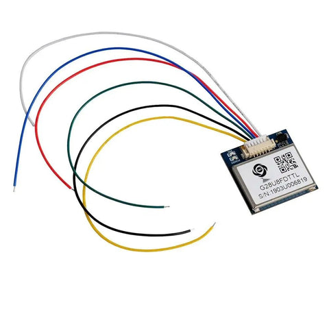 High Sensitivity GNSS GPS Module For Drones With GLONASS Beidou 72 Channel TTL 1 To 10 Hz Frequency And Built In Compass Replaceable Receiver.