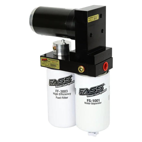 Titanium Grade Diesel Fuel Lift Pump Fits Ford Power Stroke 6.7L with two micron filtration for cleaner fuel delivery.