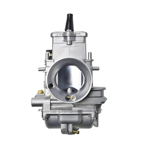 Universal Carburetor Kit 34 36 38 40 42mm for shift karts and 2T racing motorcycles, high performance tuning, front view