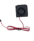 Top Shelf 50 Pack V400 3D Printer Hot End Cooling Fans Kickass Turbofan Upgrades Heavy Duty Wiring, black fan with red wire.