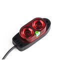 Diffuse Reflection Photoelectric Switch Proximity Sensor With Versatile NPN Or PNP Output, Detects Clear And Opaque Objects Non-Contact, Great For Industrial Automation, Conveyor Lines, And Robotic Systems, red plastic sensor with cable