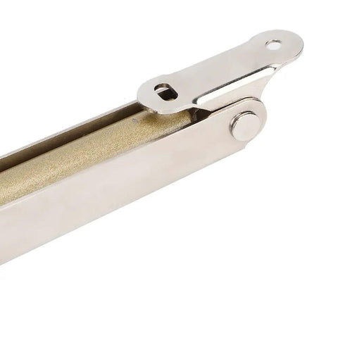 Beefy Heavy Duty Folding Shelf Bracket Stainless Steel Space Saving Drop Leaf Support For Tables Desks And Kitchen Counters 12.6 Inch