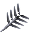 7 Inch Tri Propeller Set 7X4X3 Dual Direction Polycarbonate Props 2CW 2CCW For FPV RC Drones Light Grey Replacement