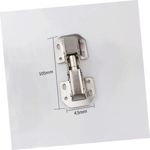 Four Inch Cabinet Door Hinge With Soft Close Damping For Wardrobe And Kitchen Cabinets Whisper Quiet No Slam Durable Hardware Easy Install