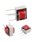 Five Pack EI14 Audio Isolation Transformer 600 600 Ohm 1 To 1 Coupling Transformer For Audio Gear shown in three views