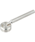 Heavy Duty Steel Double Cap Rivet Setting Tool Kit With 6Mm 8Mm 10mm Punch And Install Kit For Button Fasteners, Easy Hand Operated Riveter, silver tool