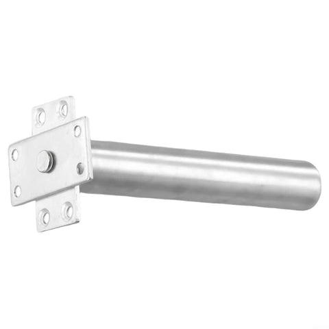 Concealed Tubular Door Closer With Automatic Soft Close Spring For Doors Up To 50Kg, Non-Handed, Includes Screws, Silver Finish, Fire-Rated