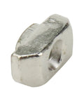 100 Pieces M3 T Slot Nuts Hammer Head Fasteners for 3030 Aluminum Profiles, showing a single carbon steel nut, close-up view