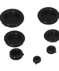 Rubber Grommet Kit 170 Piece Odorless Sealing O Rings Set For Auto Mechanical Maintenance And DIY Repair Projects Heavy Duty Automotive Grommet Pack Set, assorted black rubber grommets