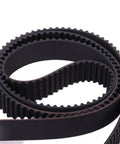 Killer Timing Belt Kit For 2002 To 2006 Hyundai Santa Fe With 3.5L G6Cu Engines Needing Help With Part Numbers 2431239800 2481039810 2445035530 2441039001 To Save Cash And Keep Your Ride Rolling Strong All Year Long Without Problems Ever. black timing belt close-up