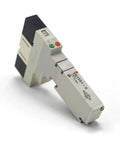 Top Notch Pneumatic Solenoid Valve VQ1100-51 VQ1101-5 Series in white with control buttons for rig use.