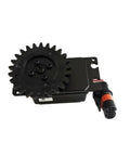 Hardcore T50 Agras Spreader Servo Replacement With Serious High Torque Output And Sealed Weatherproof Housing For Farm Drones, showcasing metal gears.
