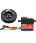 SW22HV Waterproof Winch Steering Servo For RC Sailing Boats, Programmable Digital High Voltage Metal Gear, metal winch gear