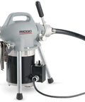 Pro Grade Sectional Drain Cleaning Machine With A Ready To Go Cable Kit For Three Quarter To Four Inch Lines Up To One Hundred Feet
