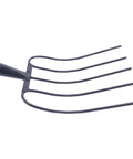 Versatile Handheld Manure Fork With Durable Tines For Lawn Care And Farm Work, Heavy Duty Yet Lightweight Yard Tool head